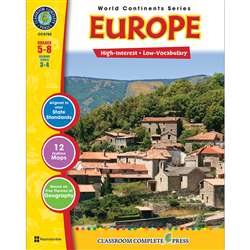 World Continents Series Europe By Classroom Complete