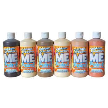 Captain Creative Me Paint 16Oz 6Set By Certified Color