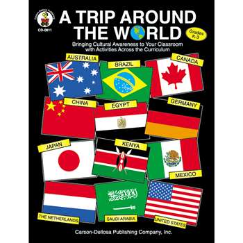 A Trip Around The World Gr K-3 By Carson Dellosa