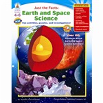 Just The Facts Earth & Space Science Books-Gr 4-6 By Carson Dellosa