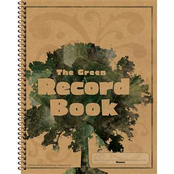 The Green Record Book By Carson Dellosa