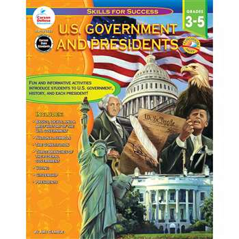 U.S. Government And Presidents Gr 3-5 By Carson Dellosa