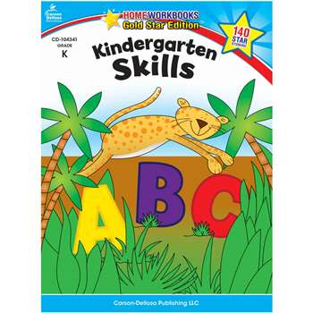 Kindergarten Skills Home Workbook Gr K By Carson Dellosa