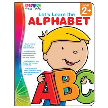 Lets Learn The Alphabet Spectrum Early Years By Carson Dellosa