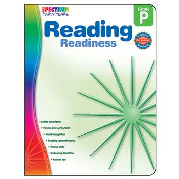 Reading Readiness Spectrum Early Years By Carson Dellosa
