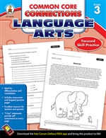 Shop Language Arts Gr 3 Common Core Connections - Cd-104610 By Carson Dellosa