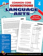 Shop Language Arts Gr 4 Common Core Connections - Cd-104611 By Carson Dellosa