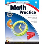 Shop Math Practice Book Gr 2 - Cd-104627 By Carson Dellosa