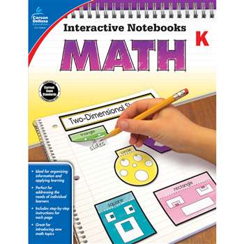 Interactive Notebooks Math Gr K, CD-104645