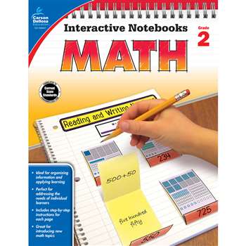 Interactive Notebooks Math Gr 2, CD-104647