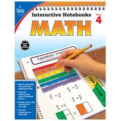 Interactive Notebooks Math Gr 4, CD-104649