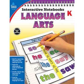 Interactive Notebooks Gr K Language Arts, CD-104651