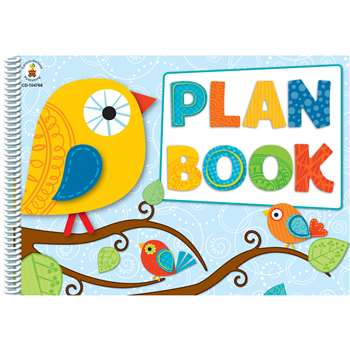 Boho Birds Plan Book By Carson Dellosa