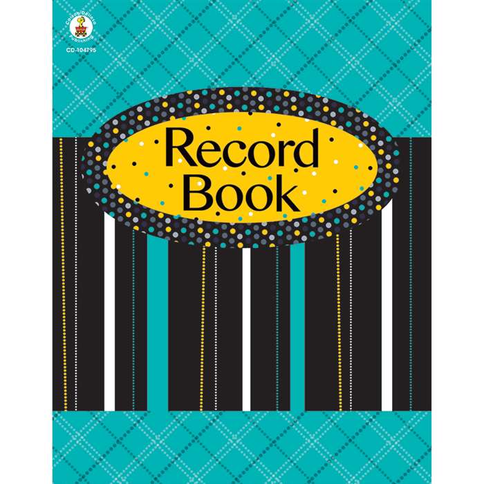 Black White & Bold Record Book, CD-104795