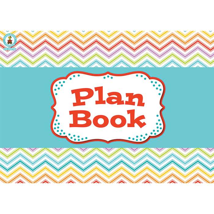 Chevron Plan Book Book, CD-104798