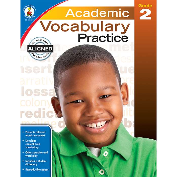 Academic Vocabulary Practice Gr 2, CD-104807