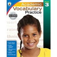 Academic Vocabulary Practice Gr 3, CD-104808
