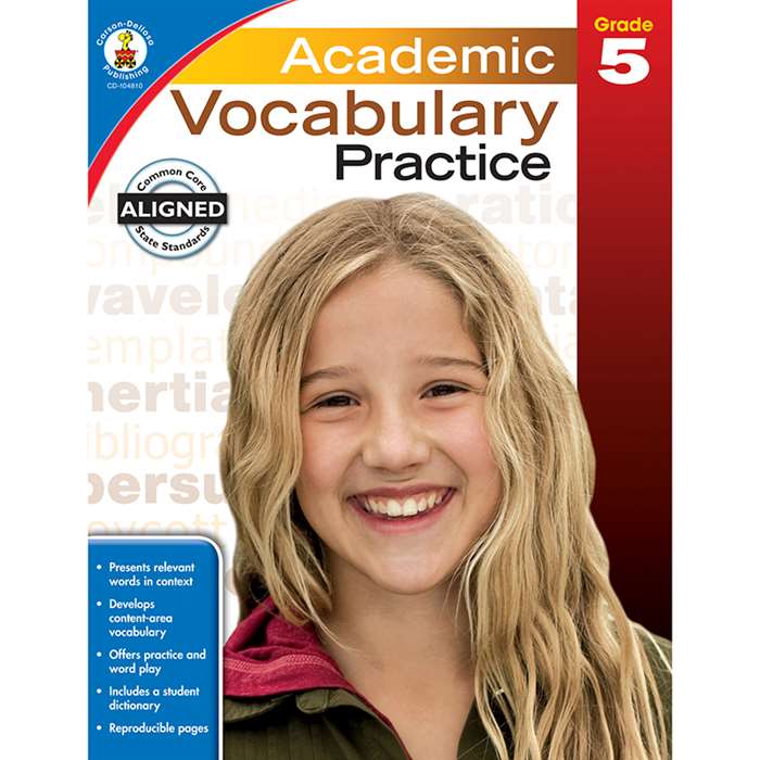 Academic Vocabulary Practice Gr 5, CD-104810