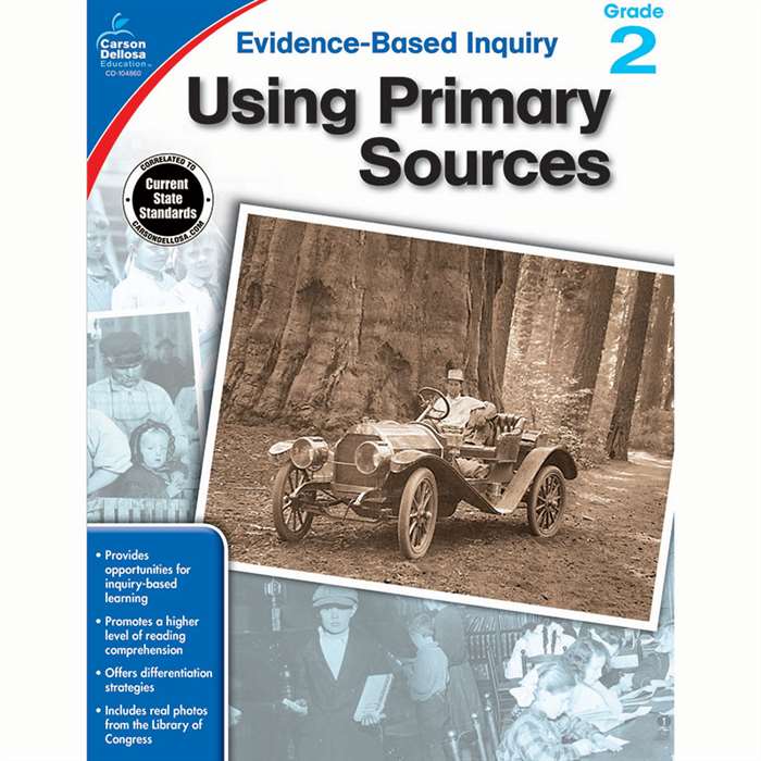 Using Primary Sources Gr 2, CD-104860