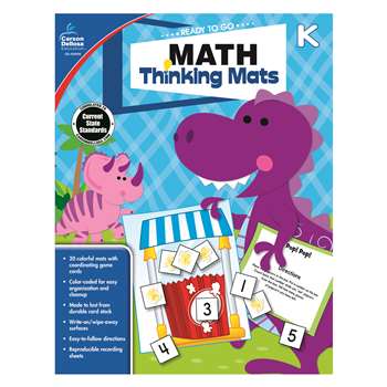 Math Thinking Mats Gr K, CD-104898