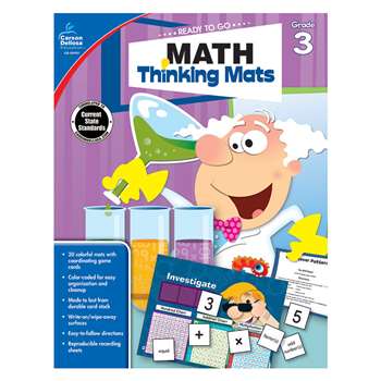 Math Thinking Mats Gr 3, CD-104901