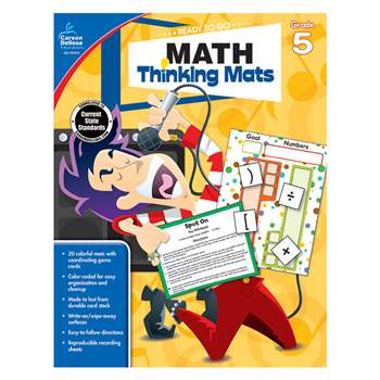 Math Thinking Mats Gr 5, CD-104903
