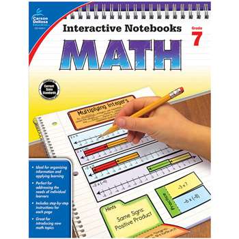 Interactive Notebooks Math Gr 7, CD-104911