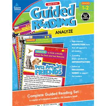 Guided Reading Analyze Gr 1-2, CD-104958