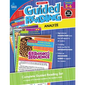 Guided Reading Analyze Gr 5-6, CD-104960