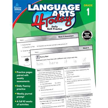 Language Arts 4 Today Gr 1, CD-104977