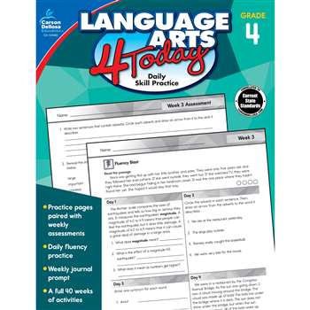 Language Arts 4 Today Gr 4, CD-104980