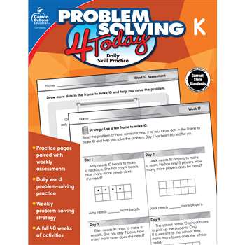 Problem Solving 4 Today Gr K, CD-105008