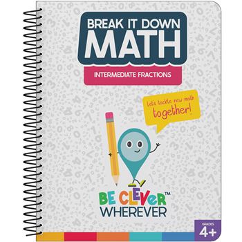 Break It Down Intermedate Fractions Resource Book, CD-105043