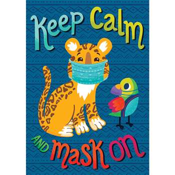 Keep Calm And Mask On Poster One World, CD-106032