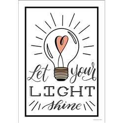Let Your Light Shine Poster Simply Stylish, CD-106049