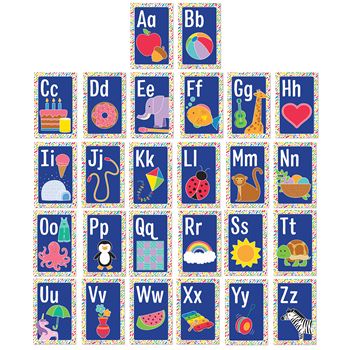 Mini Posters Alphabet Poster Set, CD-106059