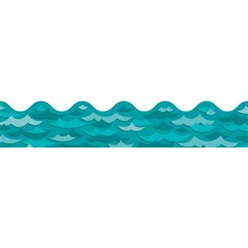 Waves Scalloped Border By Carson Dellosa