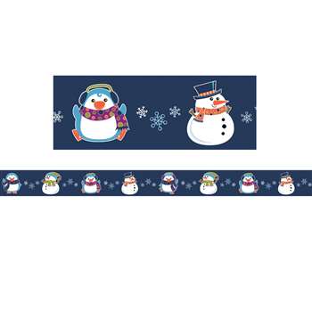 Winter Fun Straight Border, CD-108230