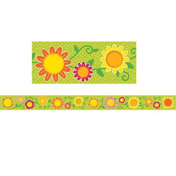 Sunshine & Flowers Straight Border, CD-108231