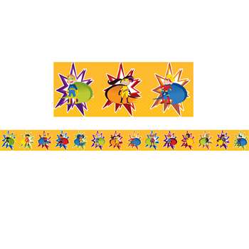 Super Power Super Kids Straight Border, CD-108239