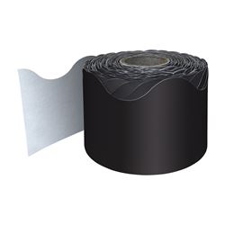 Black Rolled Scalloped Borders, CD-108472