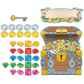 Big Treasure Chest Bulletin Board Set By Carson Dellosa