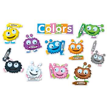 Color Critters Bulletin Board Set By Carson Dellosa