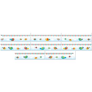 Boho Birds Number Line, CD-110260