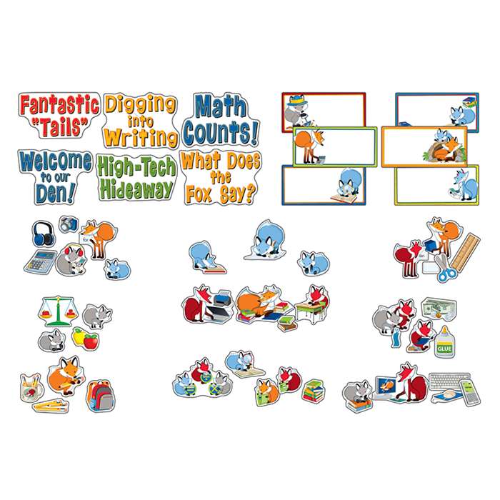 Playful Foxes Curriculum Signs Bb Set, CD-110276