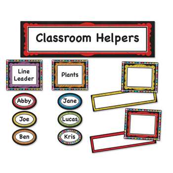 Colorful Chalkboard Classroom Management Bb Set, CD-110302