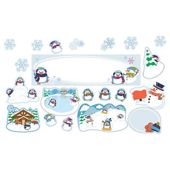 Winter Mini Bulletin Board Set, CD-110308