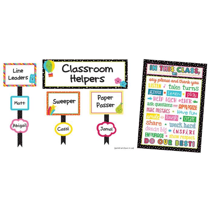 School Pop Classroom Management Bulletin Board Set, CD-110329