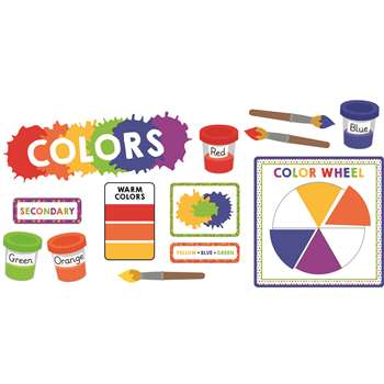 Colors Mini Bulletin Board Set Gr Pk-5, CD-110350