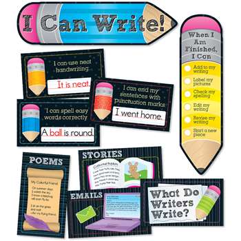 I Can Write Mini Bulletin Board St, CD-110446